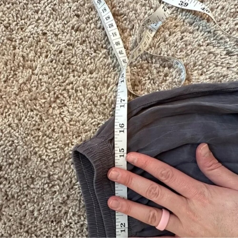 Vintage Tianello Gray Bemberg Tiered Maxi Skirt Large - Picture 10 of 16